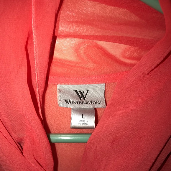 Pink button up blouse - Picture 2 of 3